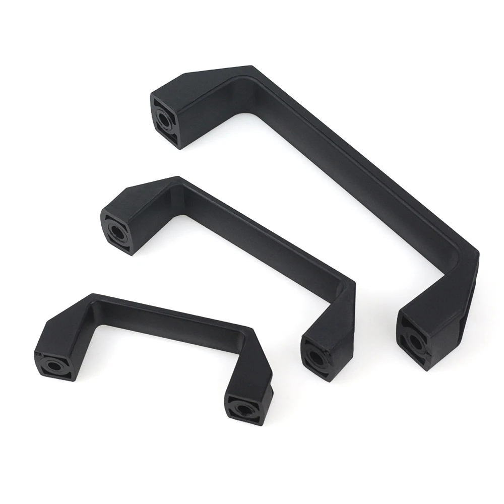 Openbuilds Plastic Nylon V Slot Door Handle 2Pcs for Aluminum Extrusion Profile 3D Printer Parts furniture handles,kitchen door handles