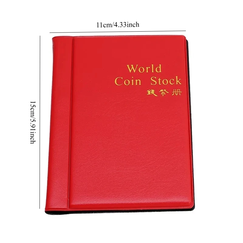 480/120 Pockets Large-capacity Coin Collection Book Ancient Coin Binder Collection Album Royal Commemorative Volume Folder Hold