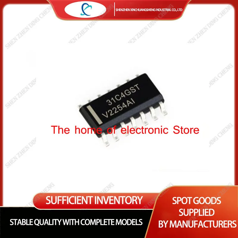 

10PCS TLV2254AIDR TLV2254 V2254AI SOIC-14 General Purpose Amplifier 4 Circuit Rail-to-Rail 14-SOIC
