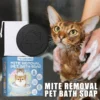 Pets Anti Mite Soap Body Deodorant Cleaning Skin Itching Odor Control Mite Flea Treatment Hair Smoothing Dog Mite Cleaning Soap 3