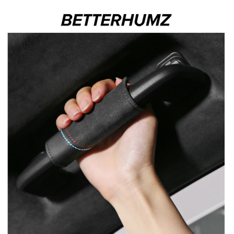 가죽 자동차 지붕 팔걸이 풀 커버 문짝, 내부 핸들 장갑, MP 스타일링 인테리어 액세서리, BMW X1 E84 F30 F10 F11 X4 F26