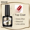 ROSALIND 8ml Top Coat Gel Polish Shiny Soak Off For Manicure Nails Art Decorations Varnish Top Coat UV Gel 1