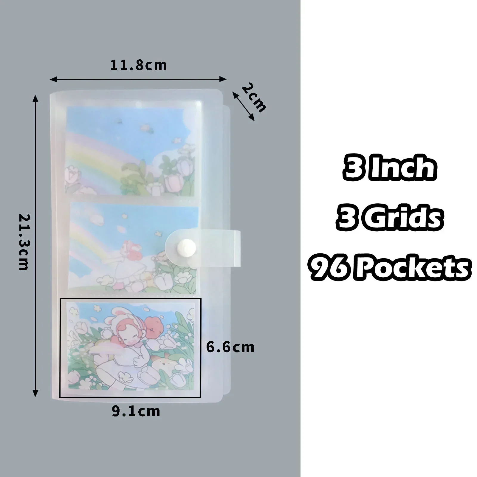 Versatile Pocket Card Photo Album and Scrapbook Binder Holder