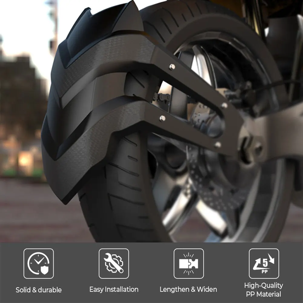 UniversalMotorcycleRearFenderWheelCoverMudguardBracketFender