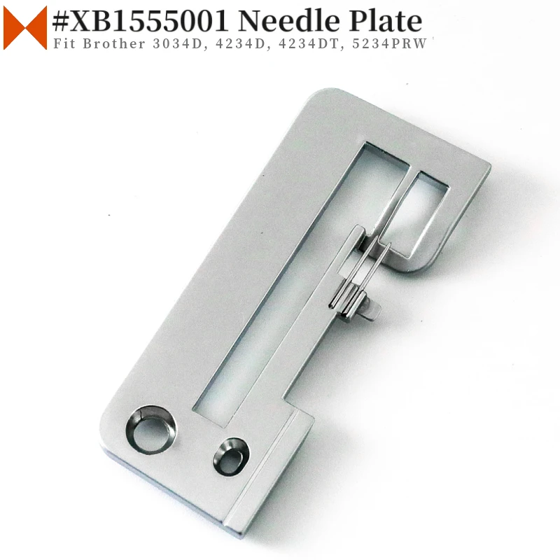 #XB1555001 Needle Plate Fit Brother Serger Models- 3034D,4234D,4234DT,5234PRW Domestic Home Household Sewing Machines