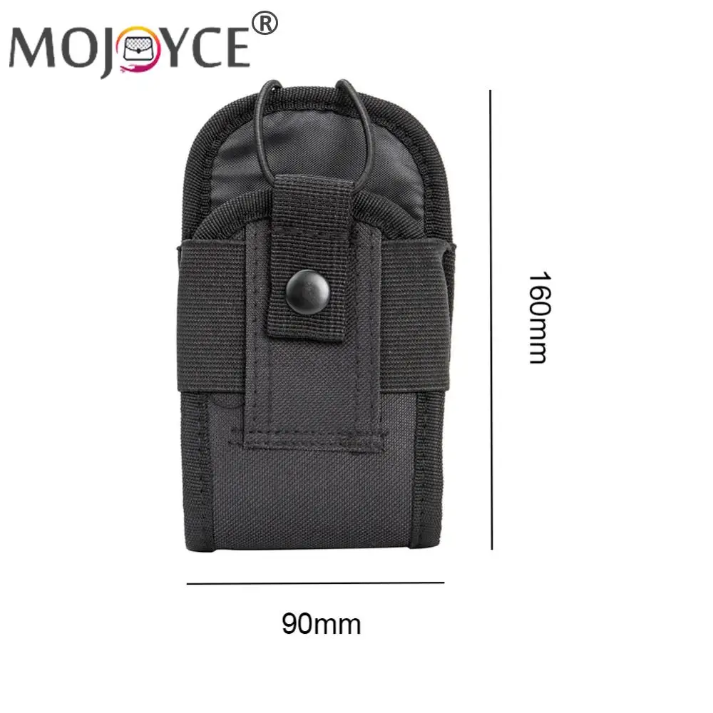 Multifunctional Interphone Carry Bag Tear Resistant Hunting Molle Radio Walkie Talkie Pouch for Camping Hiking Hunting Climbing