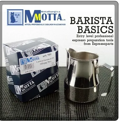 

Motta, профессиональный питчер для молока из Европы/Motta вспенивание молока, кувшин для молока из нержавеющей стали