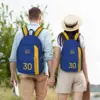 For Girls Boys Fashionable 30 - Curry - Warriors backpack , fully printed, and comfortable student backpack. 6