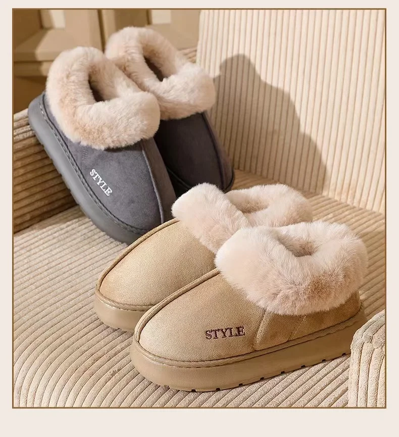 Luxury Fleece Slippers Canada | EvaCozy™ Warm Couples Slippers