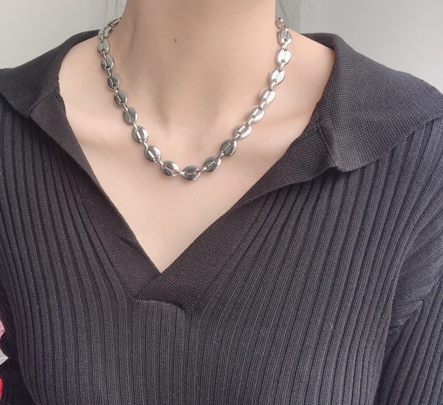 Ambush ball-chain Necklace - Silver