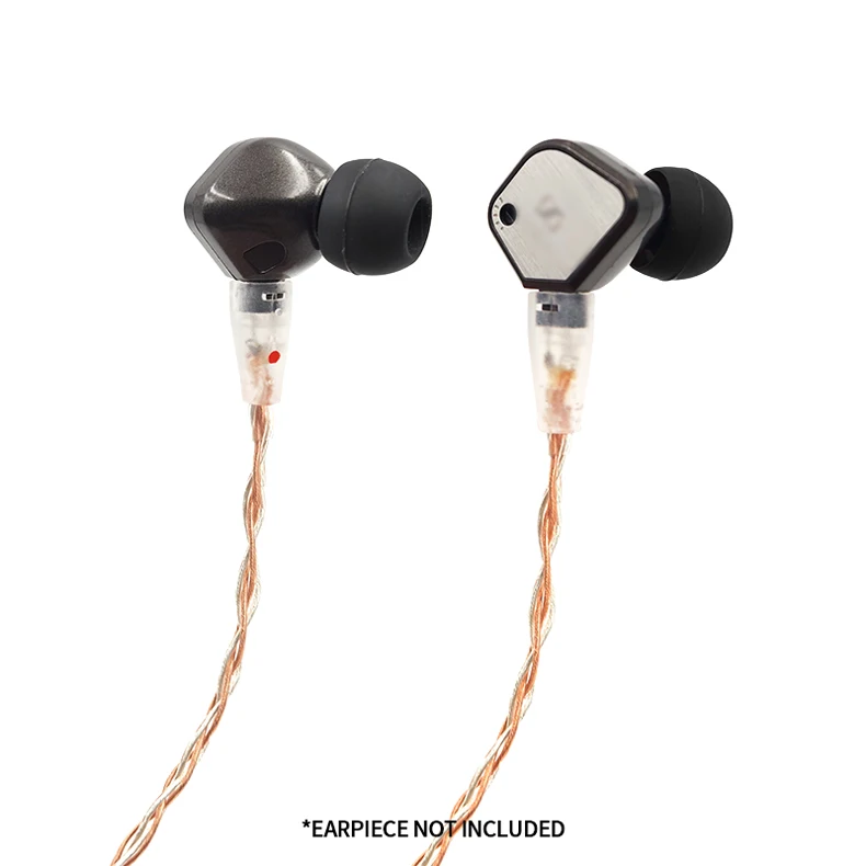 8 Core Silver Plated 2.5 3.5 4.4mm Balanced Cable To 2pin Connector Upgrade Cable For Sennheiser IE8 IE80 IE8i IE80S Earphone