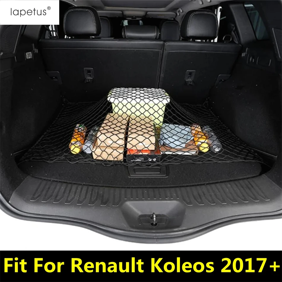 

Accessories For Renault Koleos 2017 - 2022 Car Rear Trunk Luggage Storage String Bag Mesh Multifunction Net Cover Kit Interior