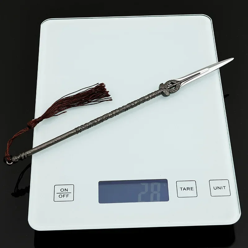 22cm/8.66in Dashing Youth Metal Figure Silver Moon Spear All