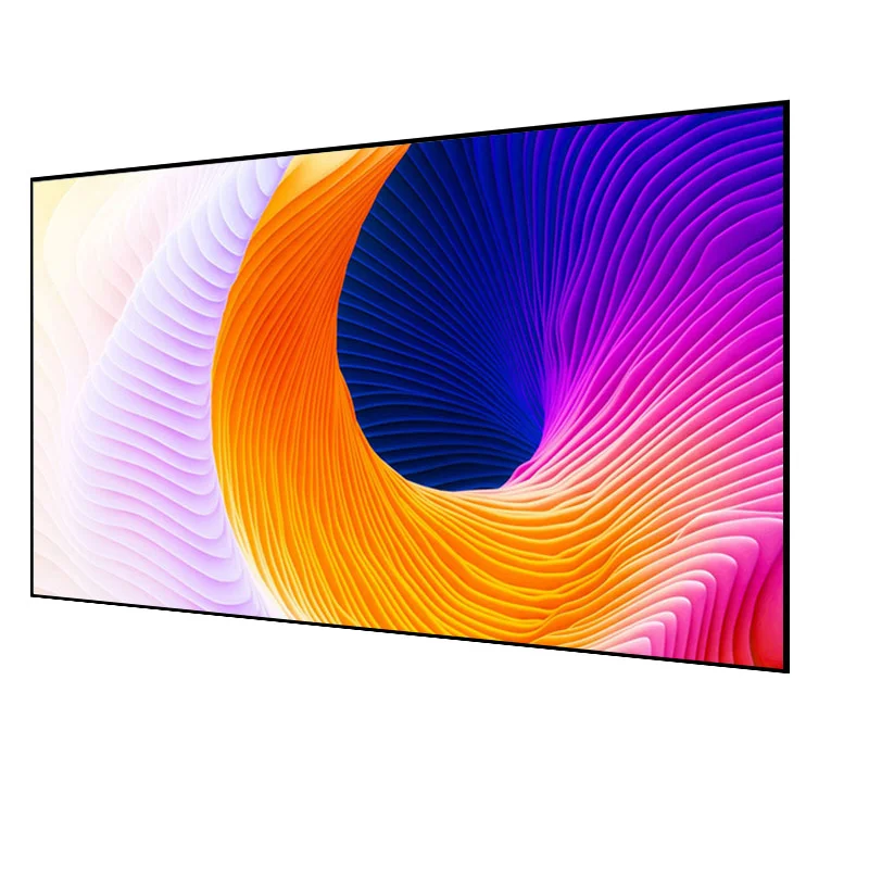 Professional  Projection Screen 180 Inch 16:9 Narrow border Projector Screen For Home Theater System