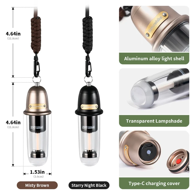 Naturehike Portable Camping Torch 6