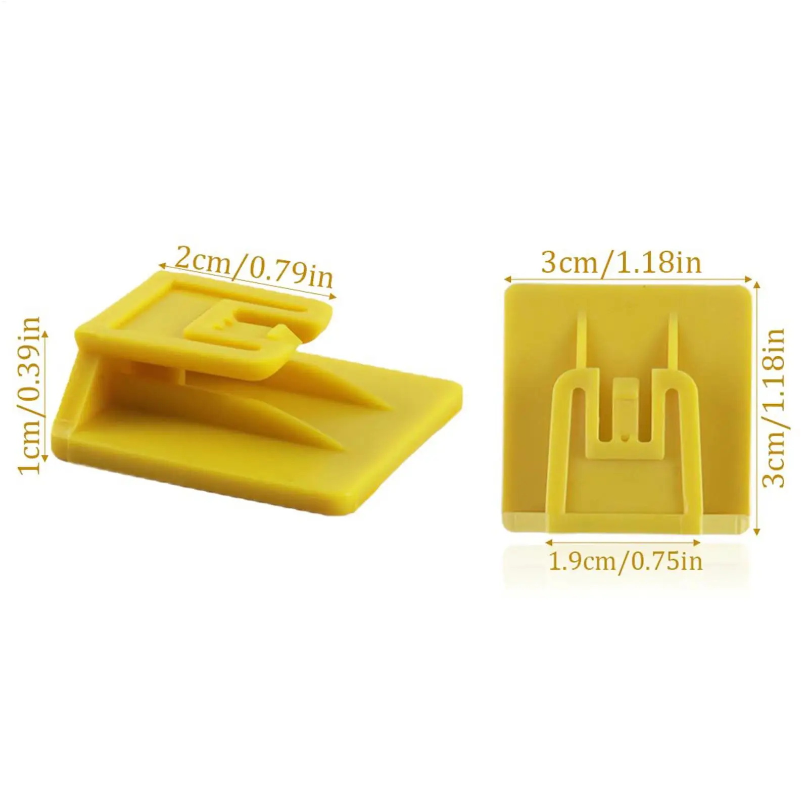 Car Electronic Toll Pass Support Adhesive Windshield Pass Clip Holder Vehicle ETC Accessories for Secure Toll Pass Placement