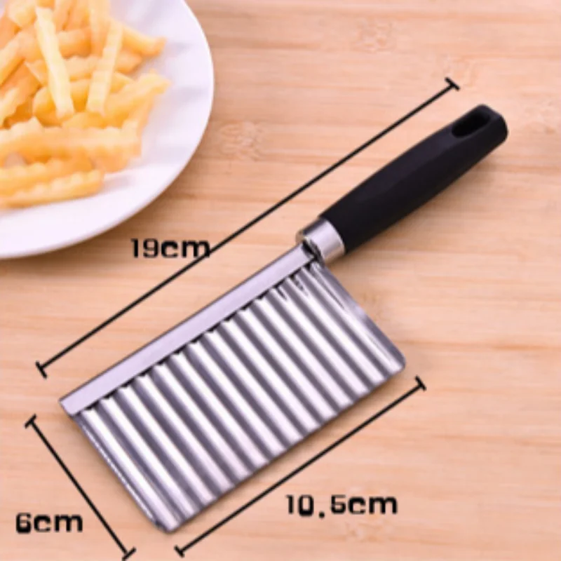 Description Picture 2 of itemPotato Wave Knife Multi-functional Mace Cutting French Fries Magic Home Deep Grain Thick Potato Cutting Fancy Vegetable Cutter