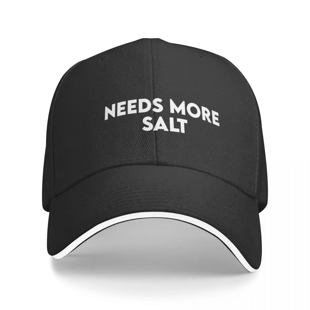 

Needs More Salt Cap Baseball Cap hat Hats man Women's