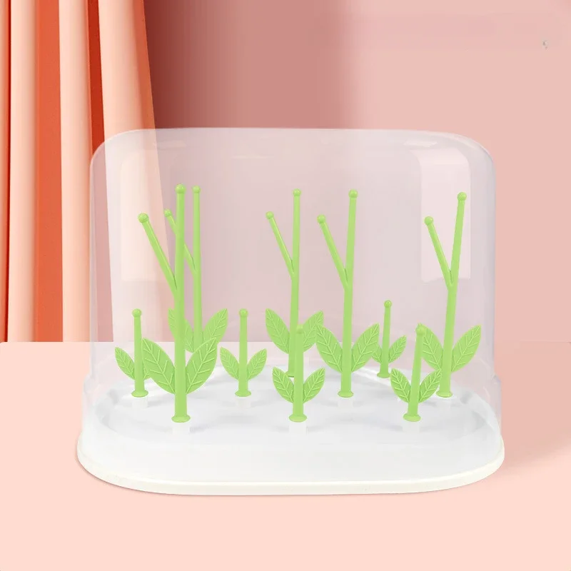 Drying Rack for Baby Bottle Holder Bottle Cleaning Dryer Drainer Storage Removable Milk Cup Drying Rack Baby Accessories