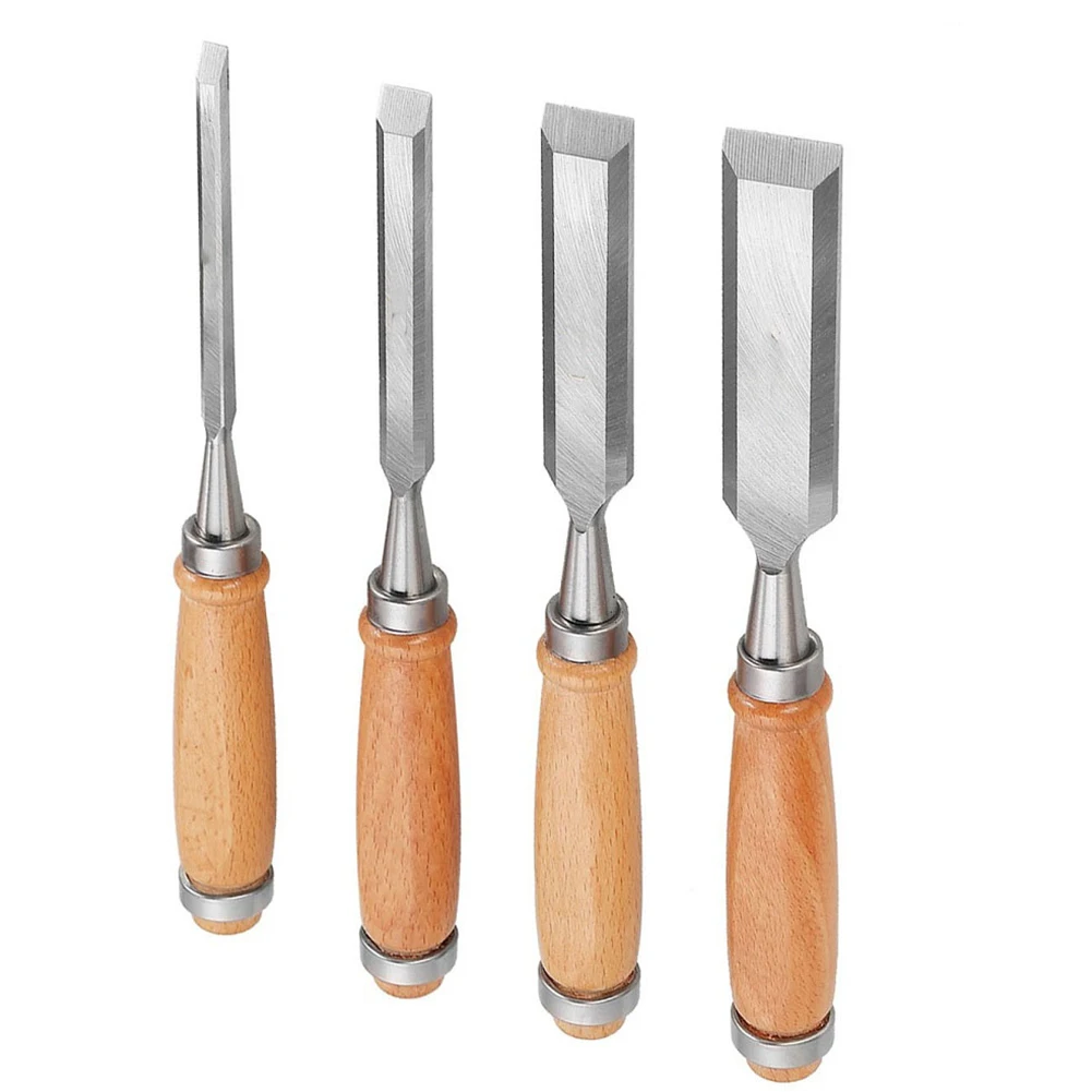Daltă plată în lemn, sculptură în lemn, instrumente manuale pentru prelucrarea lemnului, dălți, set de dălți pentru sculptură în lemn_voghion.com