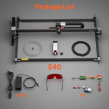 NEJE 3 Max V2 E40/E80 Laser Engraver and Cutting Machine for Woodwork Tool Business with Air Assist Laser