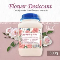 Silica Gel Flower Drying Reusable Desiccant Beads Color Indicating DIY Hand-Dried Color-Changing Non-ToxicCraft Moisture Absorb 1