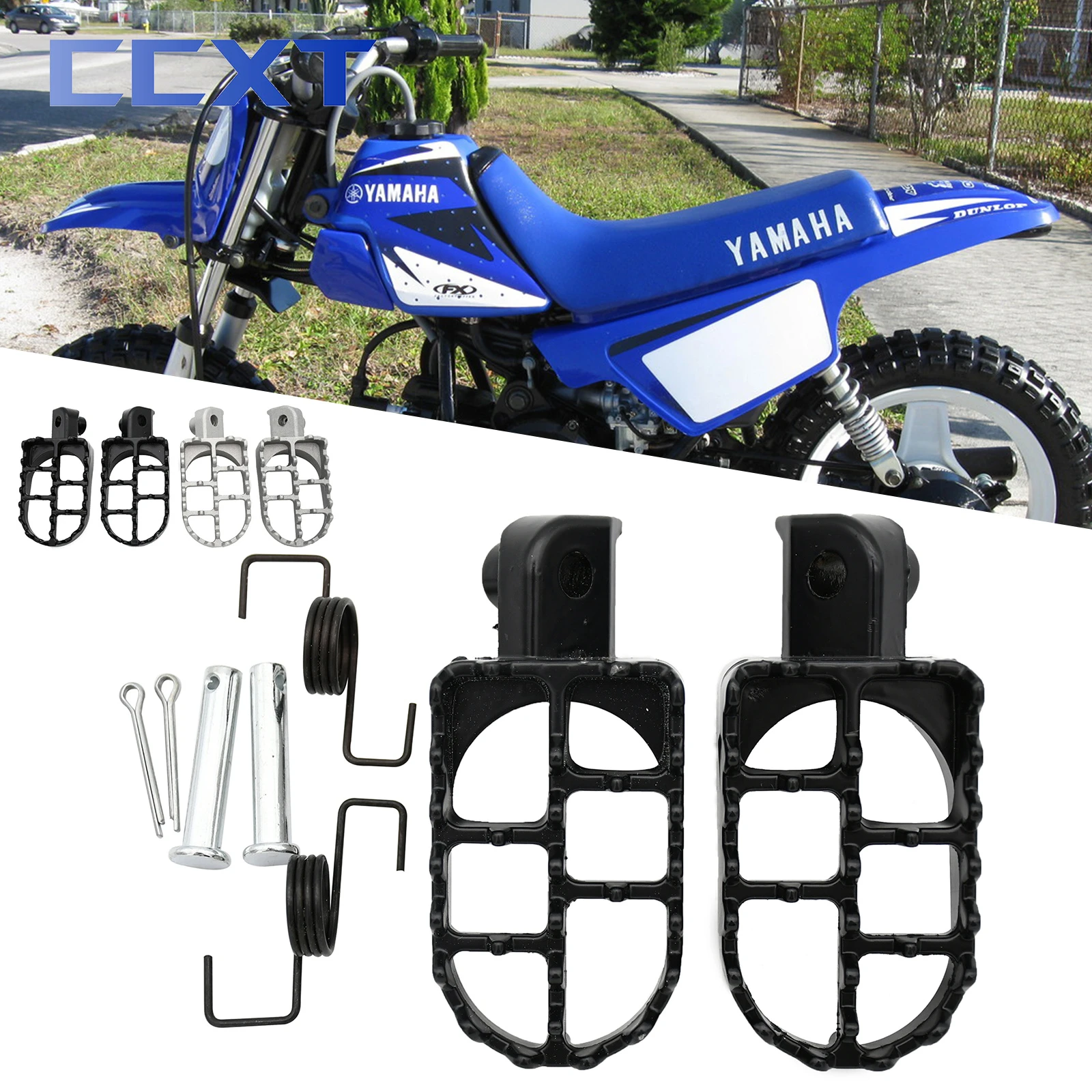 Repose-pieds De Moto Repose-pieds Pour XR50R CRF50 CRF70 CRF80 CRF100F