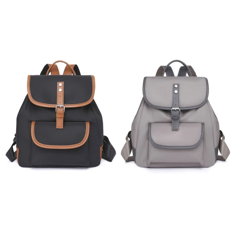Girls School Bag Large Capacity Leisure Backpack Womens Travel Backpack Oxford Cloth Back Packs for College Work Weekend