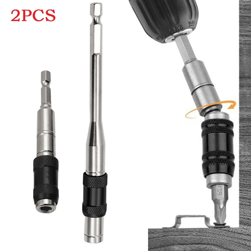 

Holder Drill Bit Tool Parts Drill Bit Drill Pivoting Bit Holder Magnetic Bit Tip Holder Power Tool Accessories