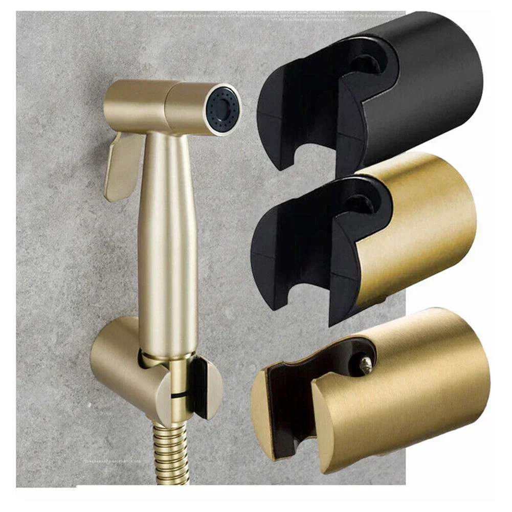 Shower Holder Showerhead Holder Shower Bracket Stainless Steel Toilet Shower Sprayer Holder Handheld Sprayer Wand Toilet Bidet Holder Shower Head Bracket Accessories