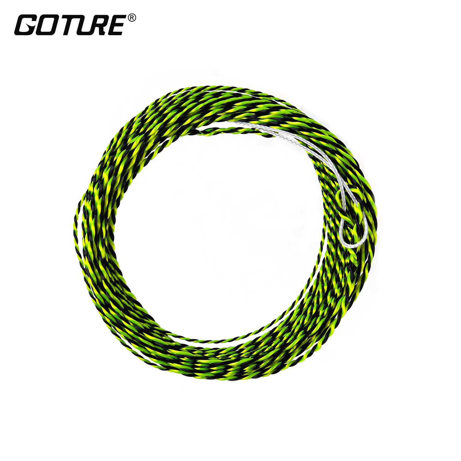 Kit 10 Pezzi Lenza Pesca A Mosca Intrecciata, 13,6 Kg, Connettori Ad Anello In Nylon Per Attrezzatura Da Pesca