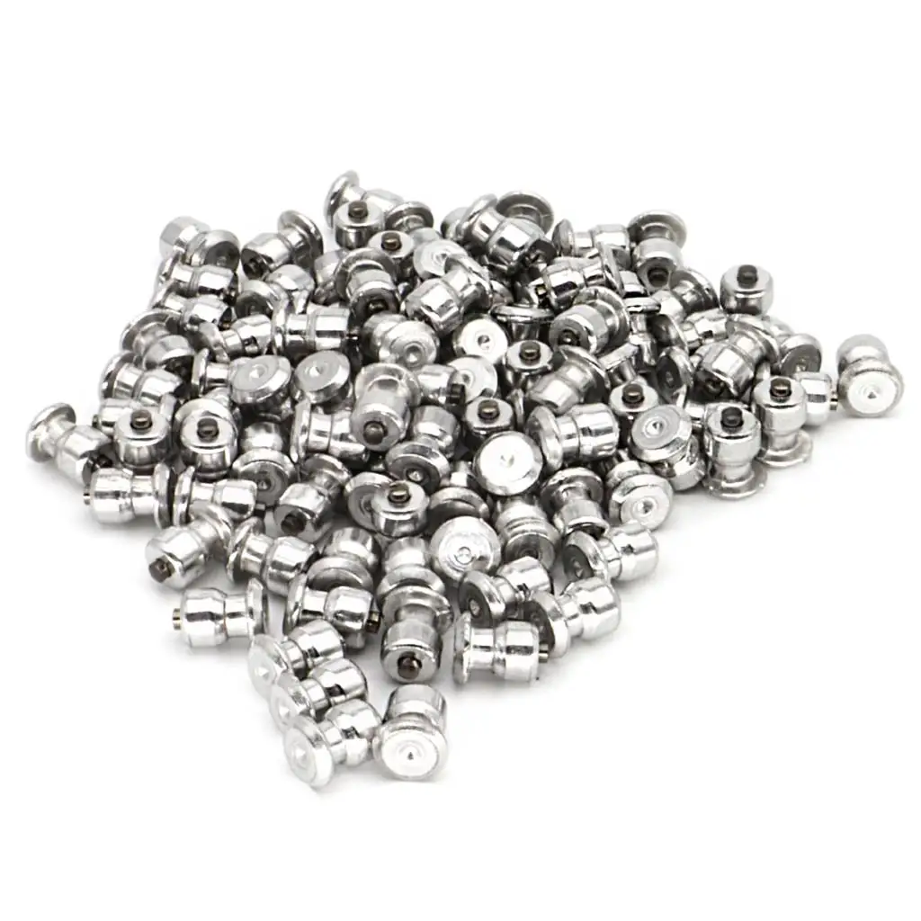 100pcs Winter Wheel Lugs Car Tires Studs Screw Snow Spikes Wheel Tyre Snow Studs For Shoes ATV Car Motorcycle Tire 8x10mm