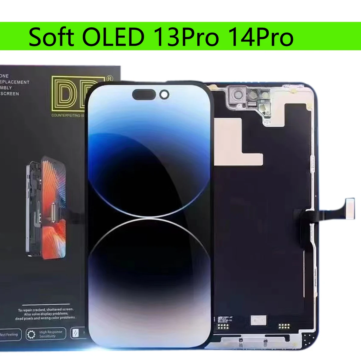 Ensemble écran tactile LCD AMOLED de remplacement, 8.03 pouces, pour vivo X Fold V2178A, Original  509