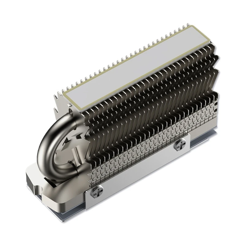 

Keep Cooling HR-09 2280 Heatsink Vest 4x5mm AGHP Heat Pipe 4Pin PWM Cooling 6mm Heat Pipes SSD Cooler Radiators