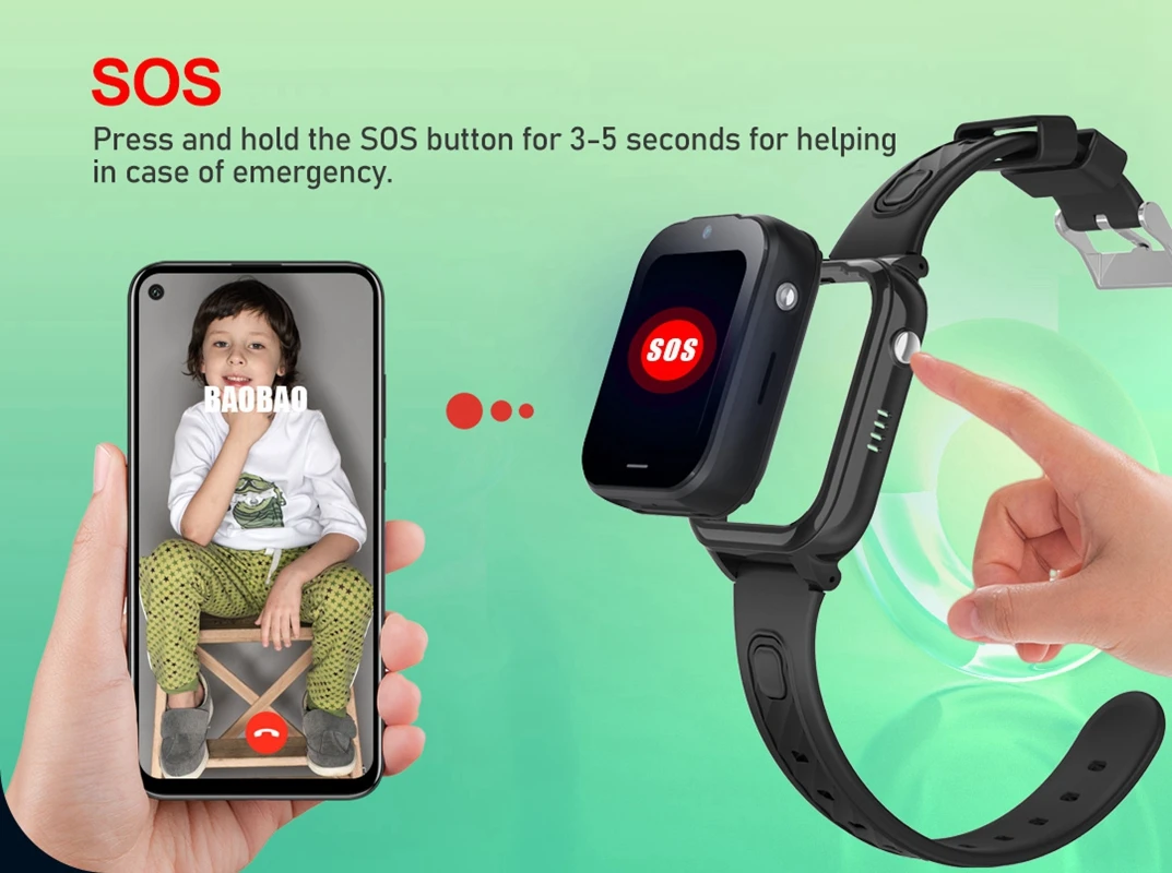 Wonlex Smart Phone Watch Children 4G GPS WiFi Monitor Tracker Video Call Voice Chat SOS Help KT28 Vibration Kids Smart Watch 4