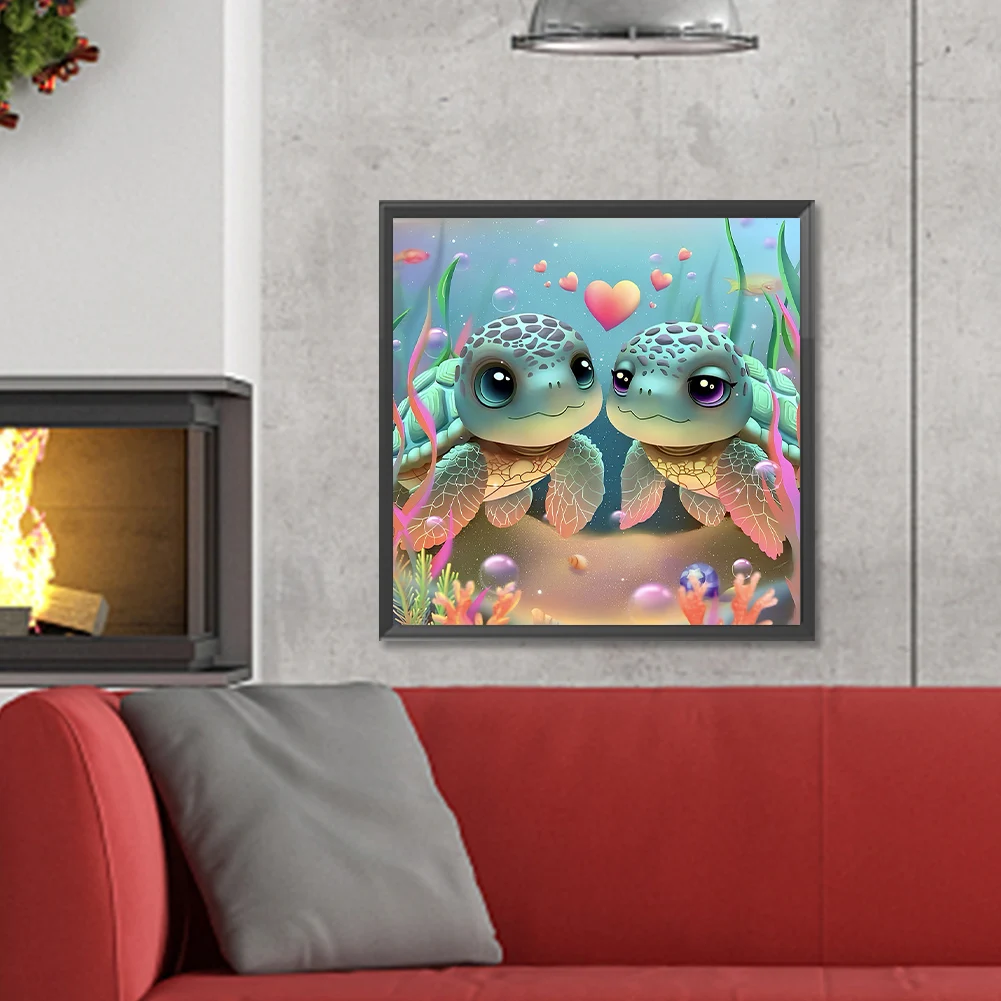 5D DIY Full Round Drill Diamond Painting Sea Turtle Kit Home Decor Art Craft diamond painting