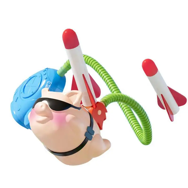 Kids Outdoor Toys Toy Foam Rocket Sets Outdoor Toys & Games Funny Playtime For Birthday Christmas New Year Anniversary Easter 3