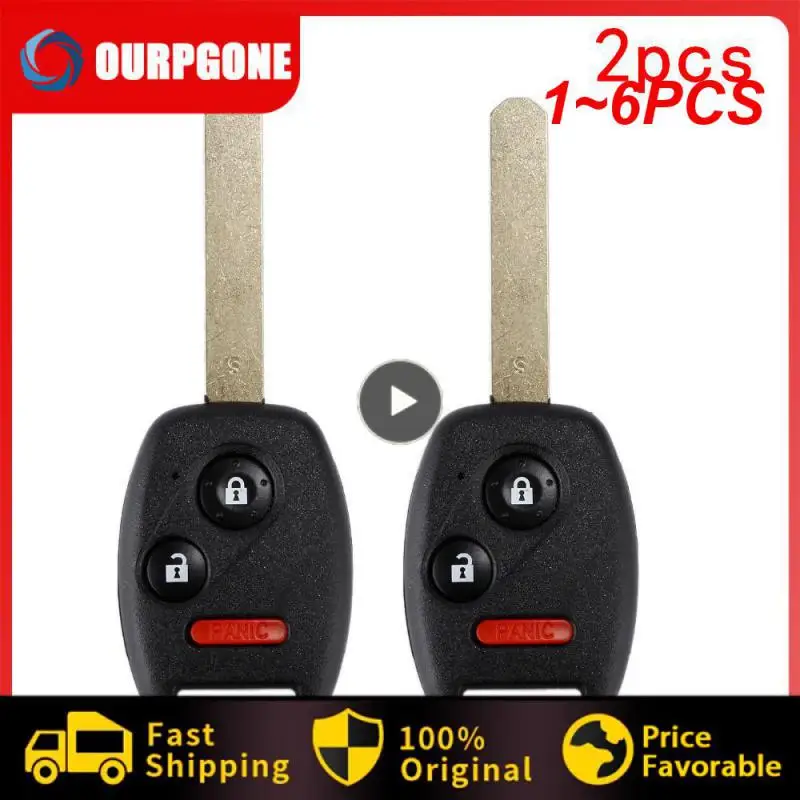 

1 ~ 6 шт. для HONDA Accord CRV Civic 2003, 2007, 2008, 2009, 2010, 2011, 2012, 2013, запасной Автомобильный ключ, задняя крышка