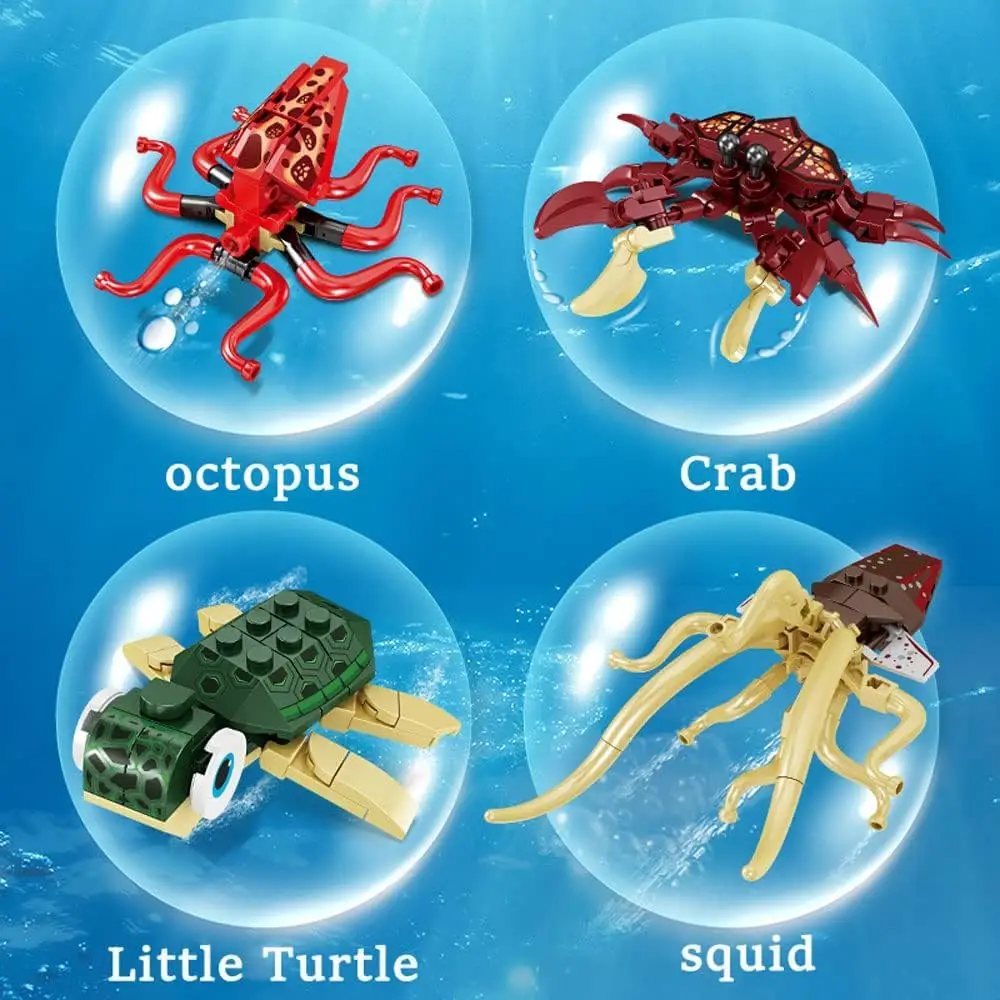 Sea Creatures Ocean Animals - LOZ Blocks Official Store