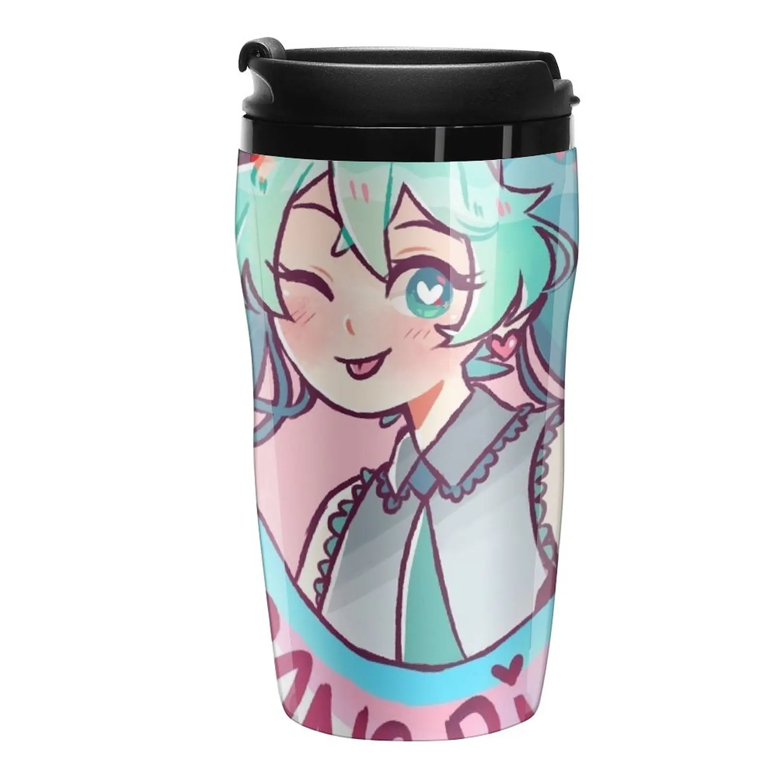 

miku says trans rights! Travel Coffee Mug Elegant Coffee Sets Of Te And Coffee Cups
