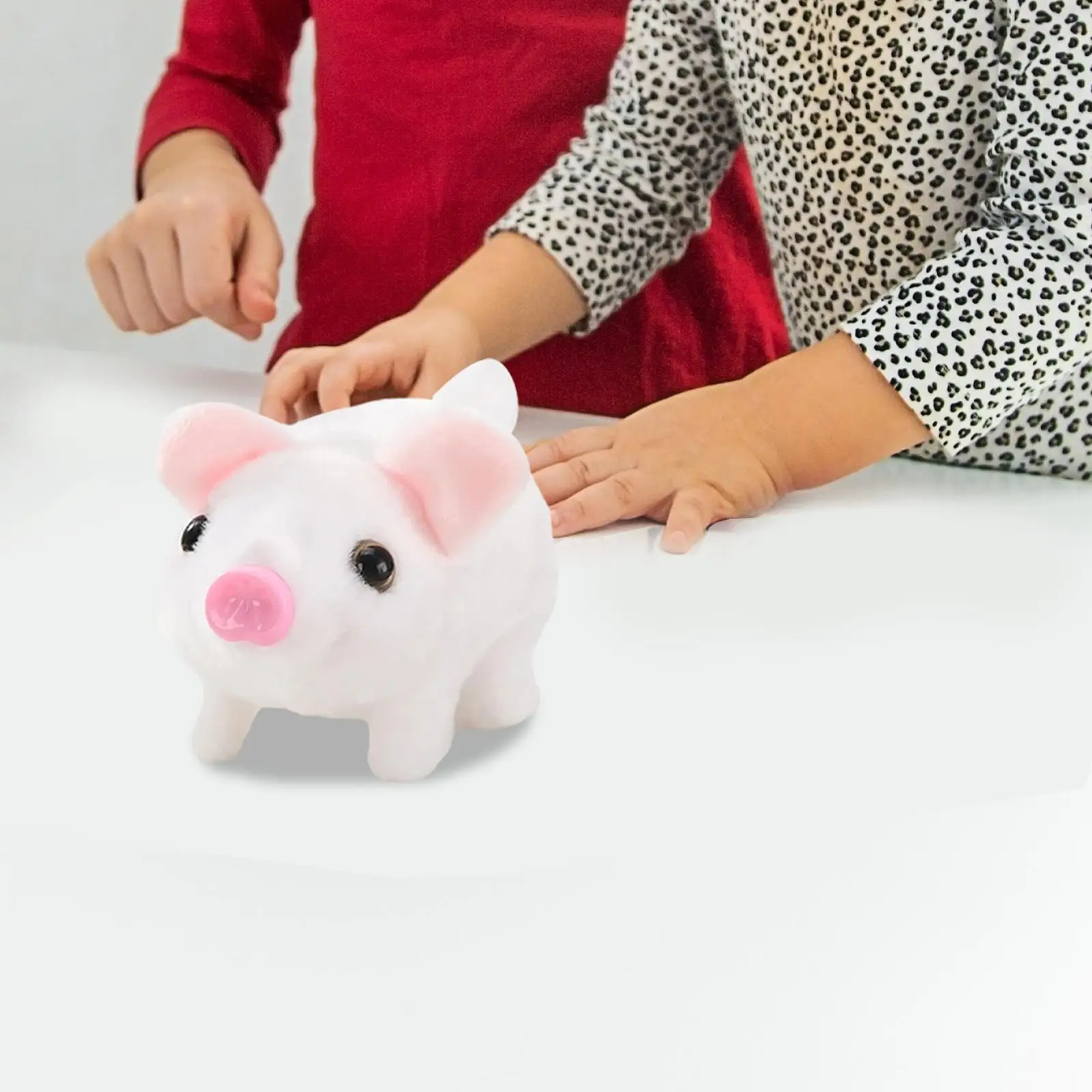 Electric Plush Pig Toy Can Walk Make Sound for Kids Birthday Gift Toddlers 4