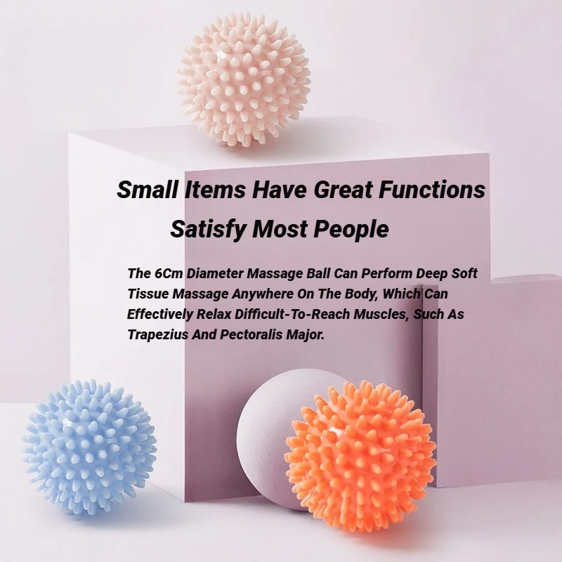 Massage Ball Fascia Ball Muscle Relaxation Massage Yoga Fitness Shoulder Neck Foot Foot Foot Massage Hard Neck Membrane Meridian - 3