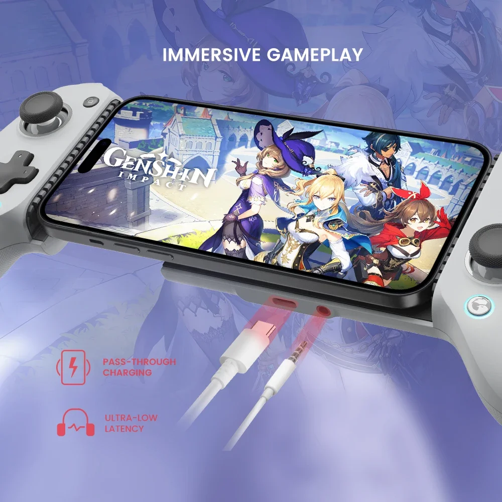 スマホアクセサリー GameSir G8 Galileo type-c Amazon.com: GameSir G8 Galileo Type-C Mobile Gaming