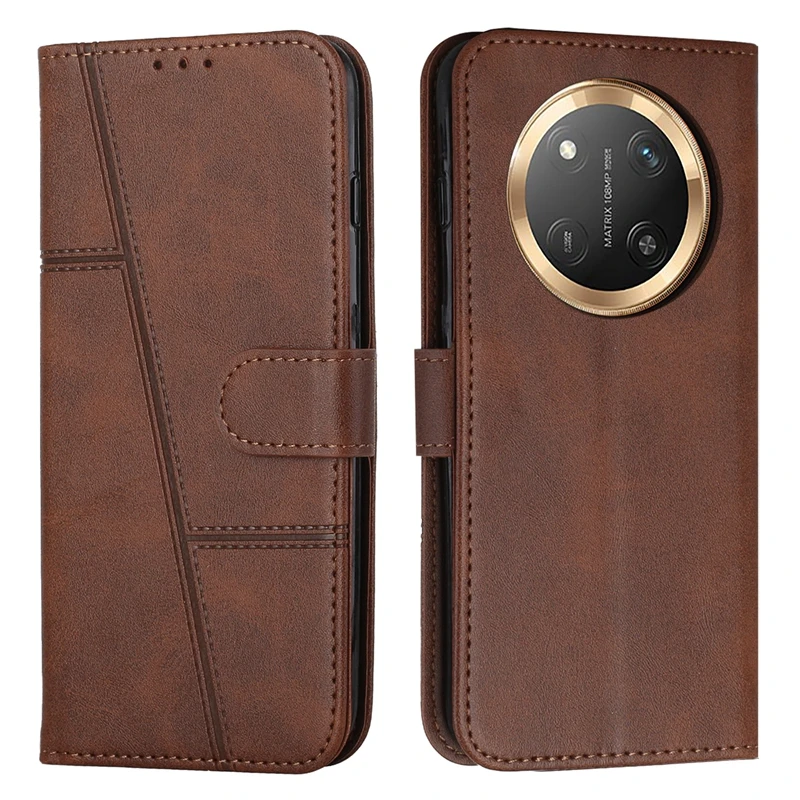 Elegant Flip Wallet Case for Honor Magic Series - Protective Book Cover