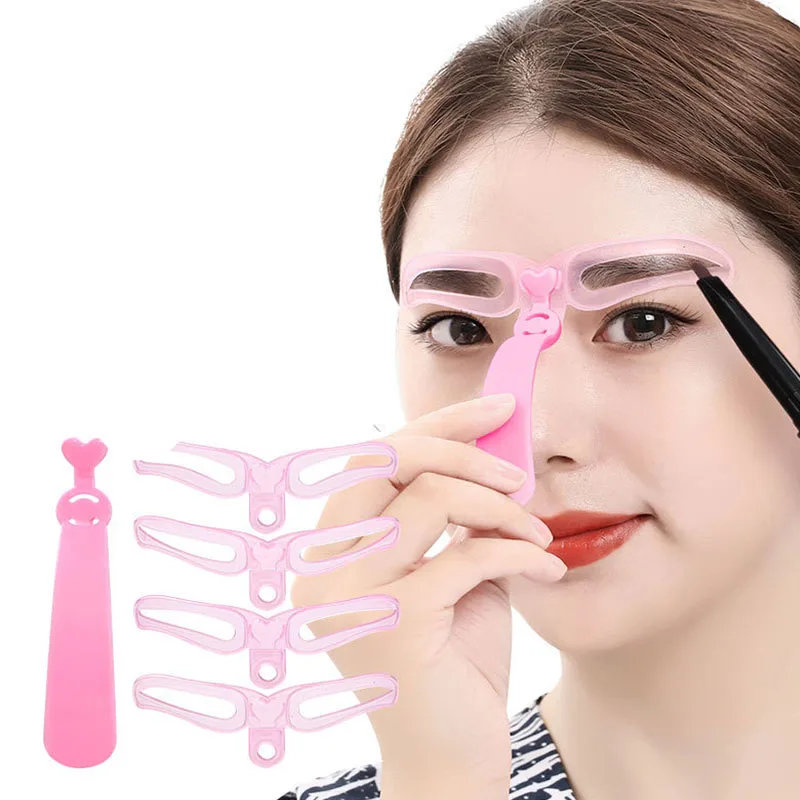 Eyebrow Stencil Eyebrow Shaper Make Up Tools Stencil Eye for Arrows Eyelashes Accessories Eyebrows Shape Makeup 4/8PCS makeup tools eyebrow stencil tool eye makeup tools