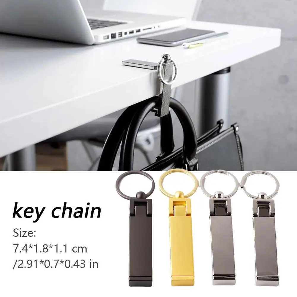 Multi-functional keychain Bag Hanger Mobile Phone Holder Folding