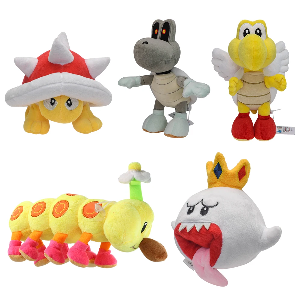 Super Mario Bros. Wonder Peluche Mairo Luigi Principessa Peach Daisy Toad  Toadette Yoshi Bambole di pezza morbide Nabbit Skedaddlers - AliExpress, image size:1000x1000