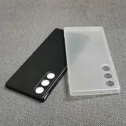 Dual Pack Matte Frosted Soft TPU Silicone Phone Cases - Protective Back Covers for Redmagic 10Air (1 Black 1 Clear)