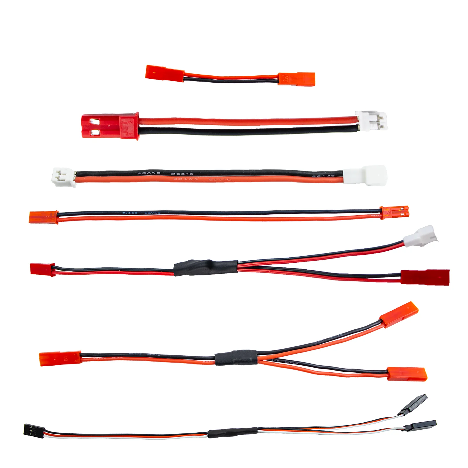 

10 шт./удлинитель сервопривода «Папа-папа» для JR Plug, Удлинительный кабель