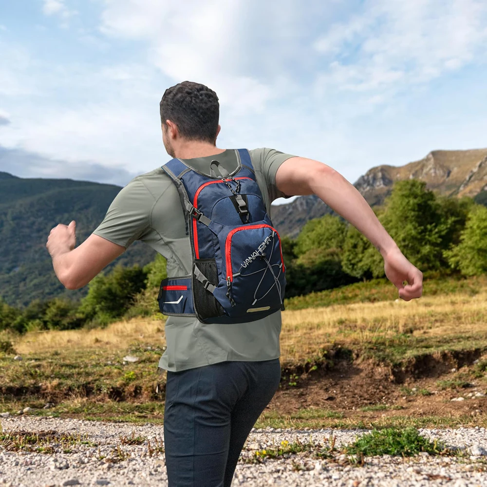 1PCS Hydration 18L Hiking Water Backpack Lightweight Insulation Day Rucksack for Hiking Cycling Running Festival Camping 4